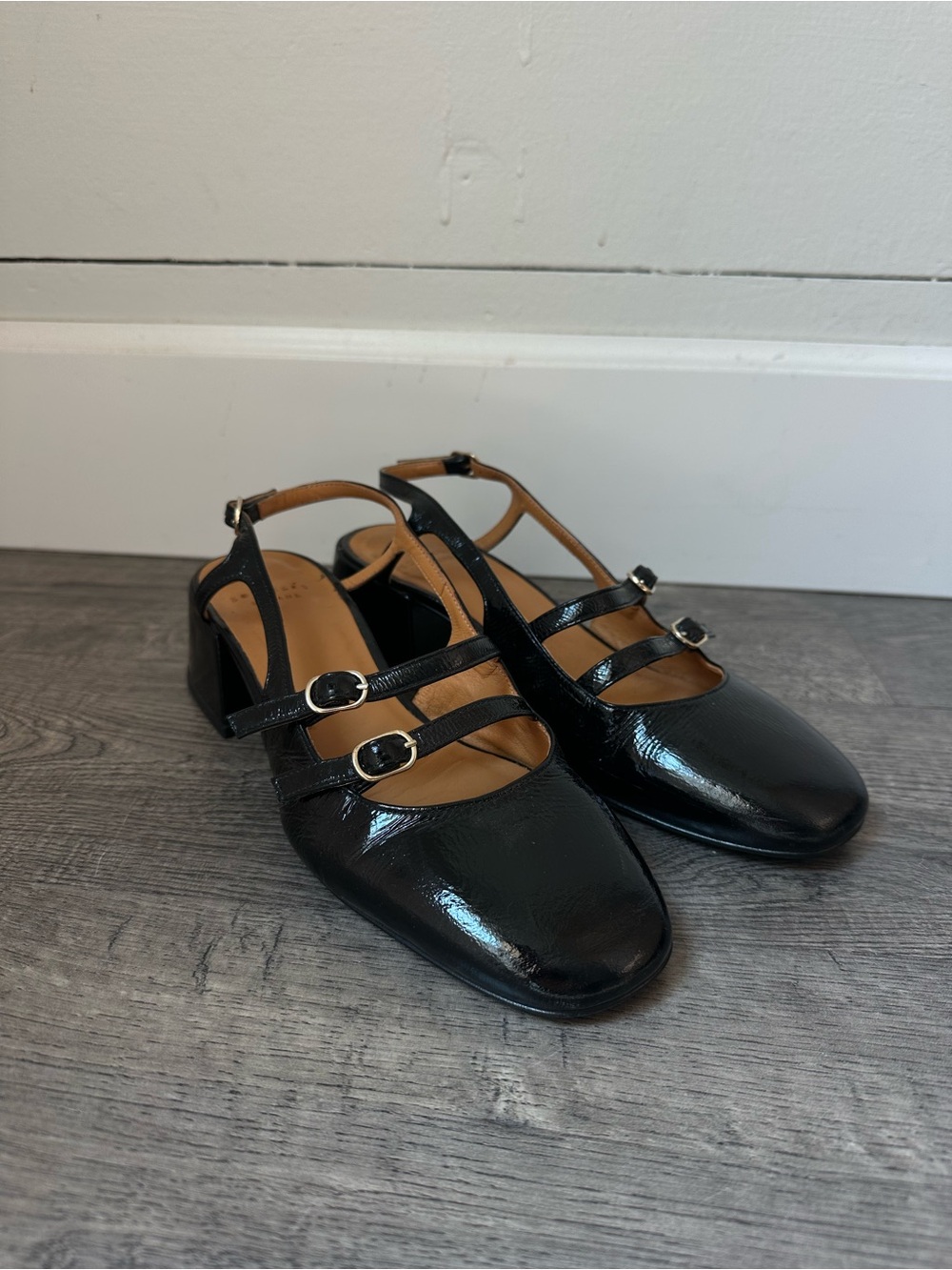 Sézane Sling Mary Jane Block Heel 🖤 - Picture 2 of 6